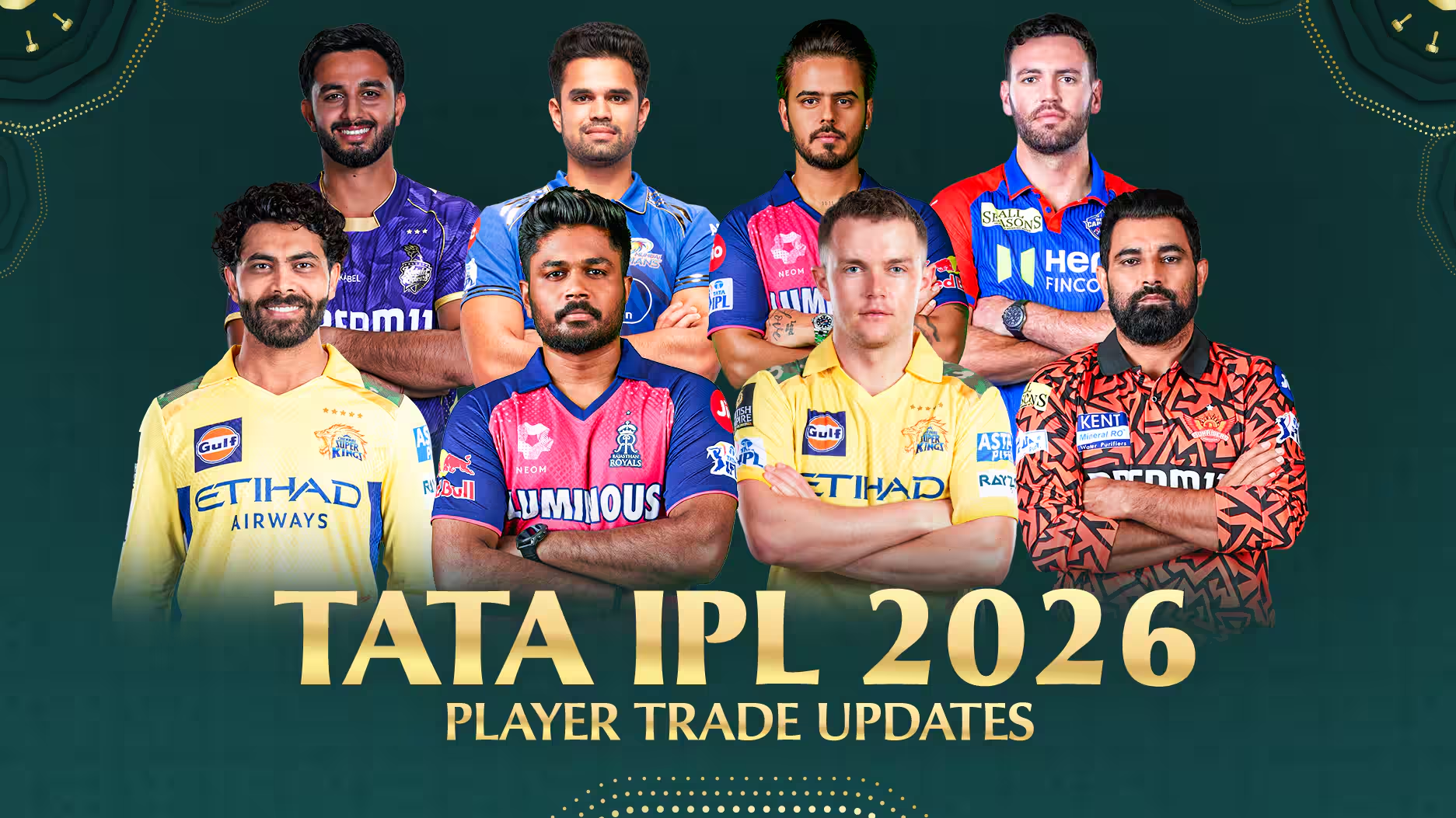 IPL 2026 all teams and captains - Icebook7